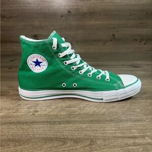 Vintage Converse Chuck AllStar Fashion MenGreen High Top Shoes/Sneakers Size 11